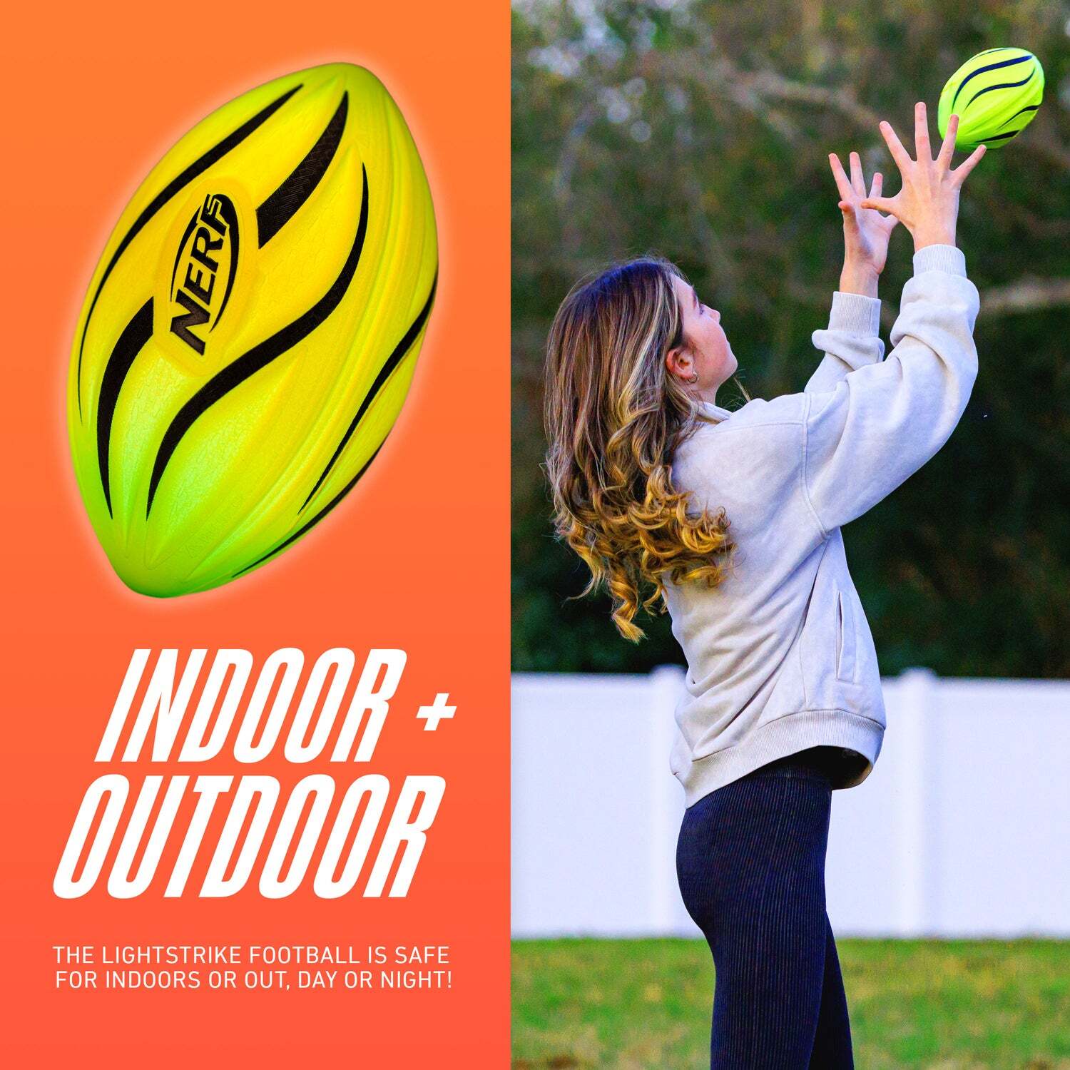 NERF Lightstrike Football