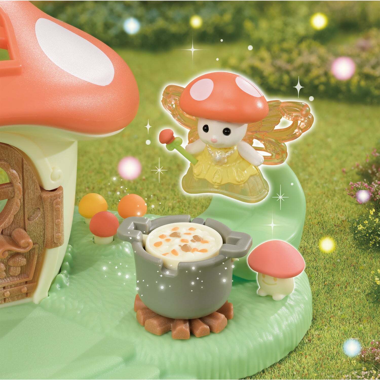 Calico Critters Fairy Mushroom House