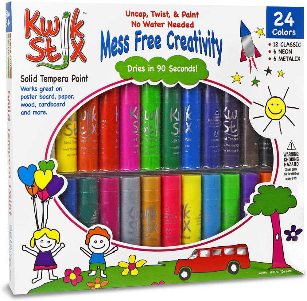 Kwik Stix Paint Sticks 24 ct