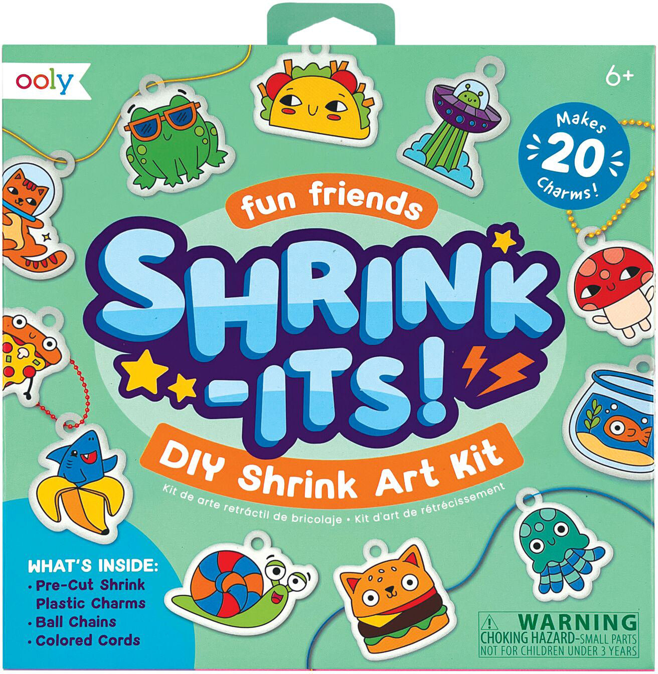 Shrink-Its! Fun Friends DIY Shrink Art Kit