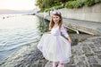 Alicorn Dress with Wings and Headband - Size 3/4