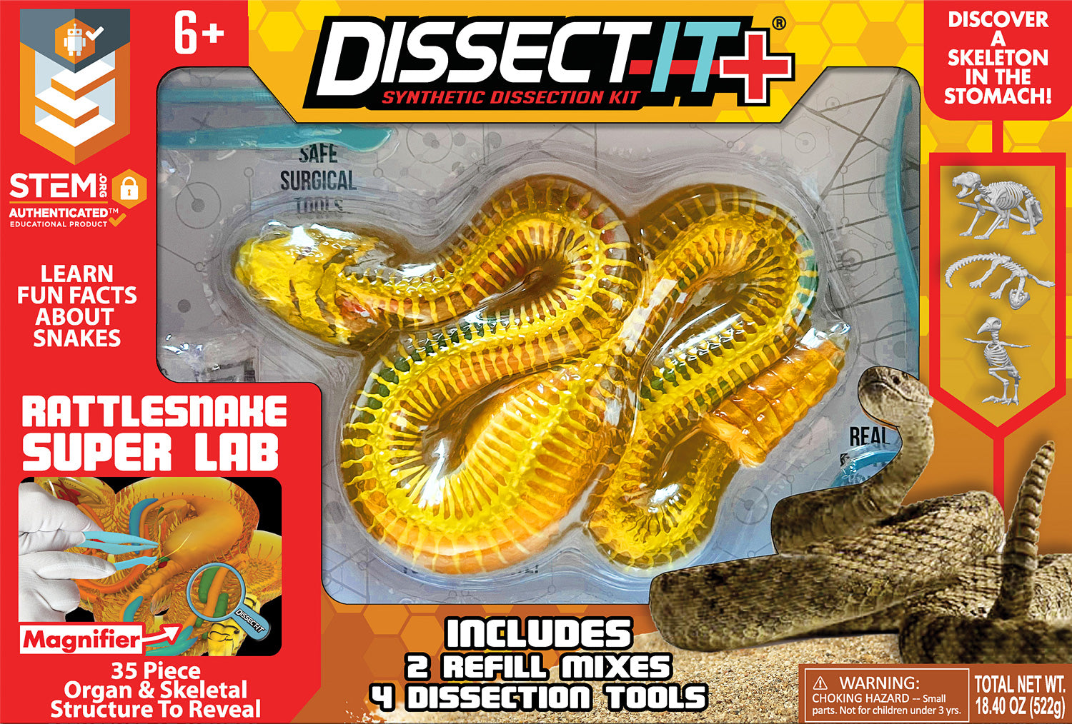 Dissect-It+ Rattlesnake Super Lab Kit