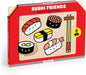 MudPuppy Sushi Friends Wooden Tray Puzzle