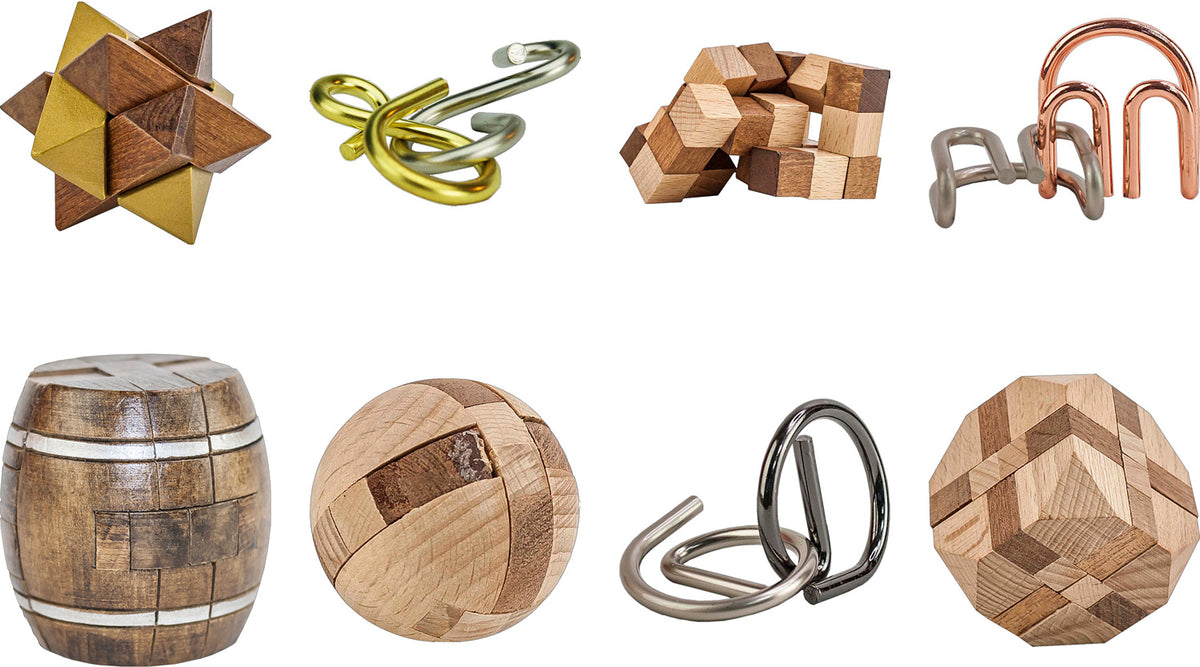TRUE GENIUS ASSORTED PUZZLES — The Learning Tree