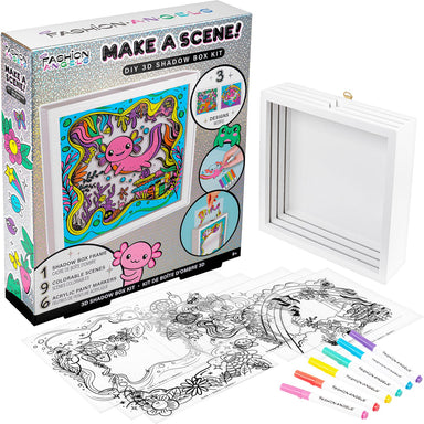 Make A Scene! DIY 3D Shadow Box Kit