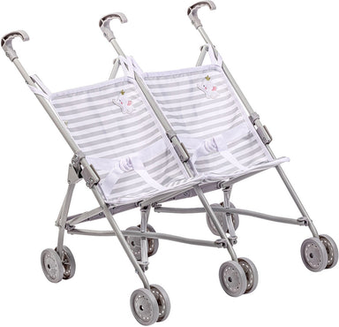 Berenguer Boutique Twin Doll Stroller