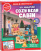 KLUTZ DIY Miniature Cozy Bear Cabin