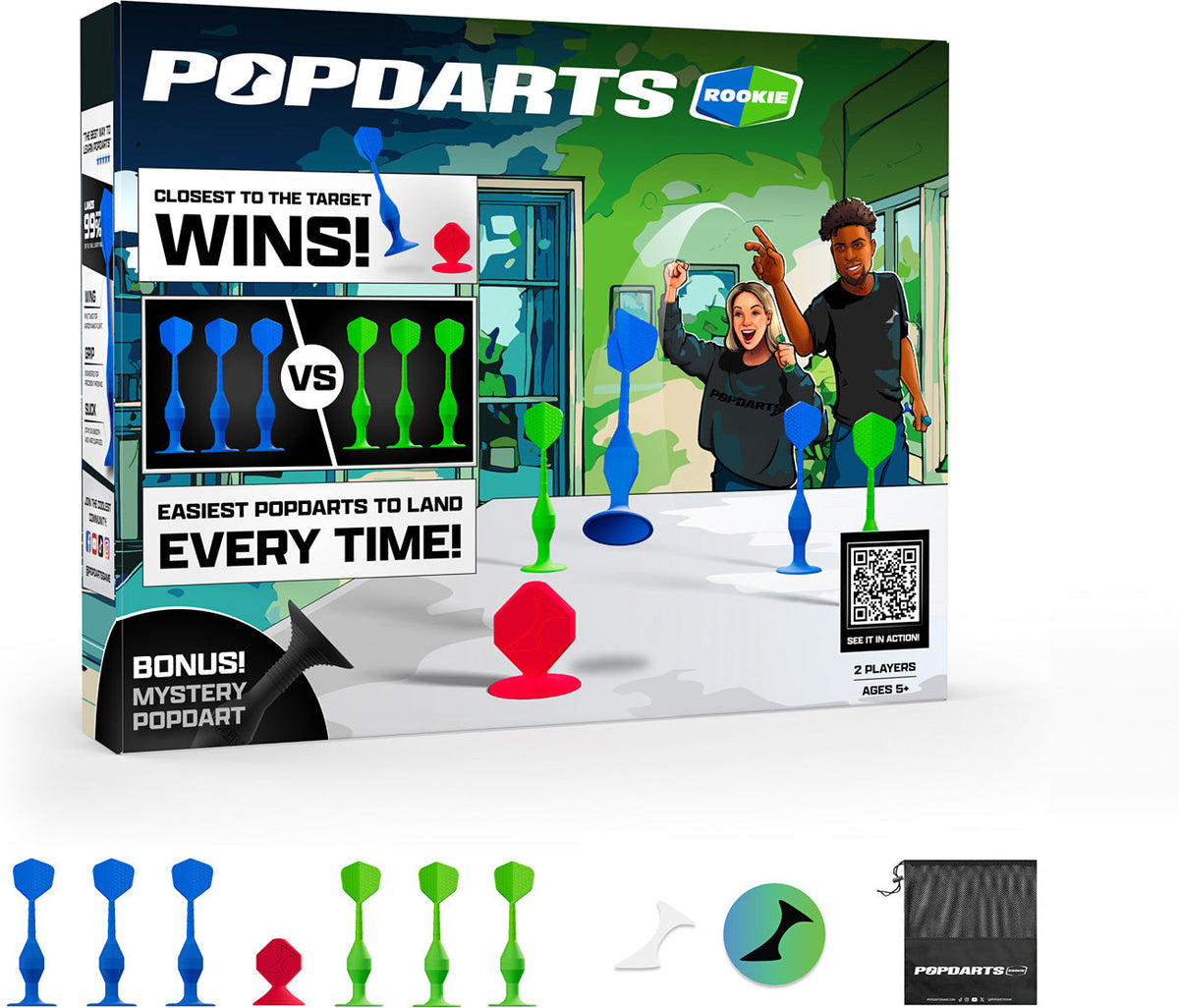 Popdarts Rookie - Blue & Green — The Learning Tree