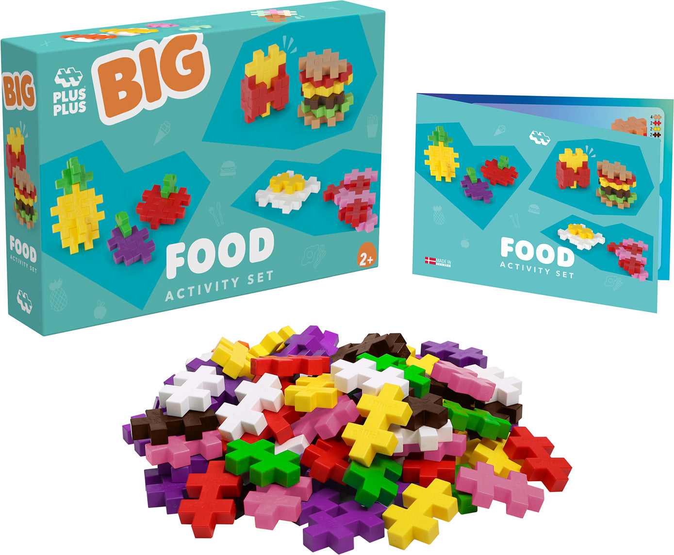 Plus-Plus BIG Food Activity Set