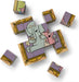 Mo Willems' Elephant & Piggie Wooden Cube Puzzle