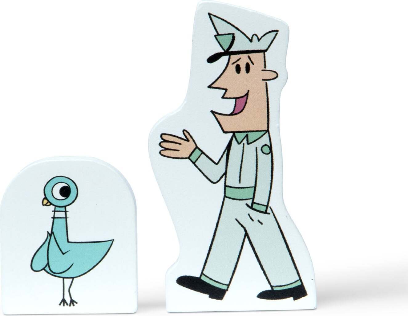 Mo Willems' The Pigeon! Wooden Bus Play Set
