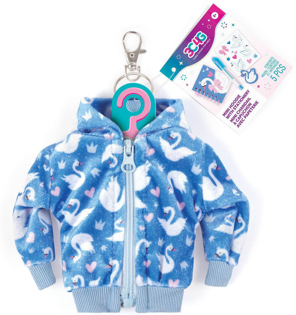 Mini Hoodie with Stationery Asst