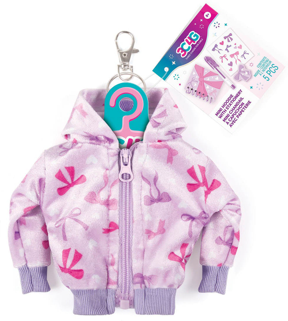 Mini Hoodie with Stationery Asst
