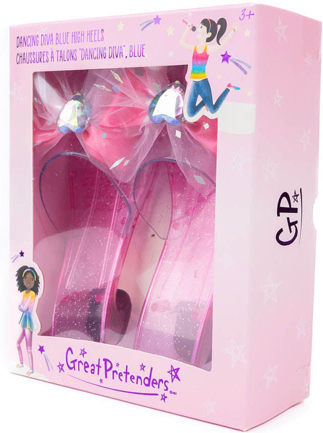 Dancing Diva Pink High Heels