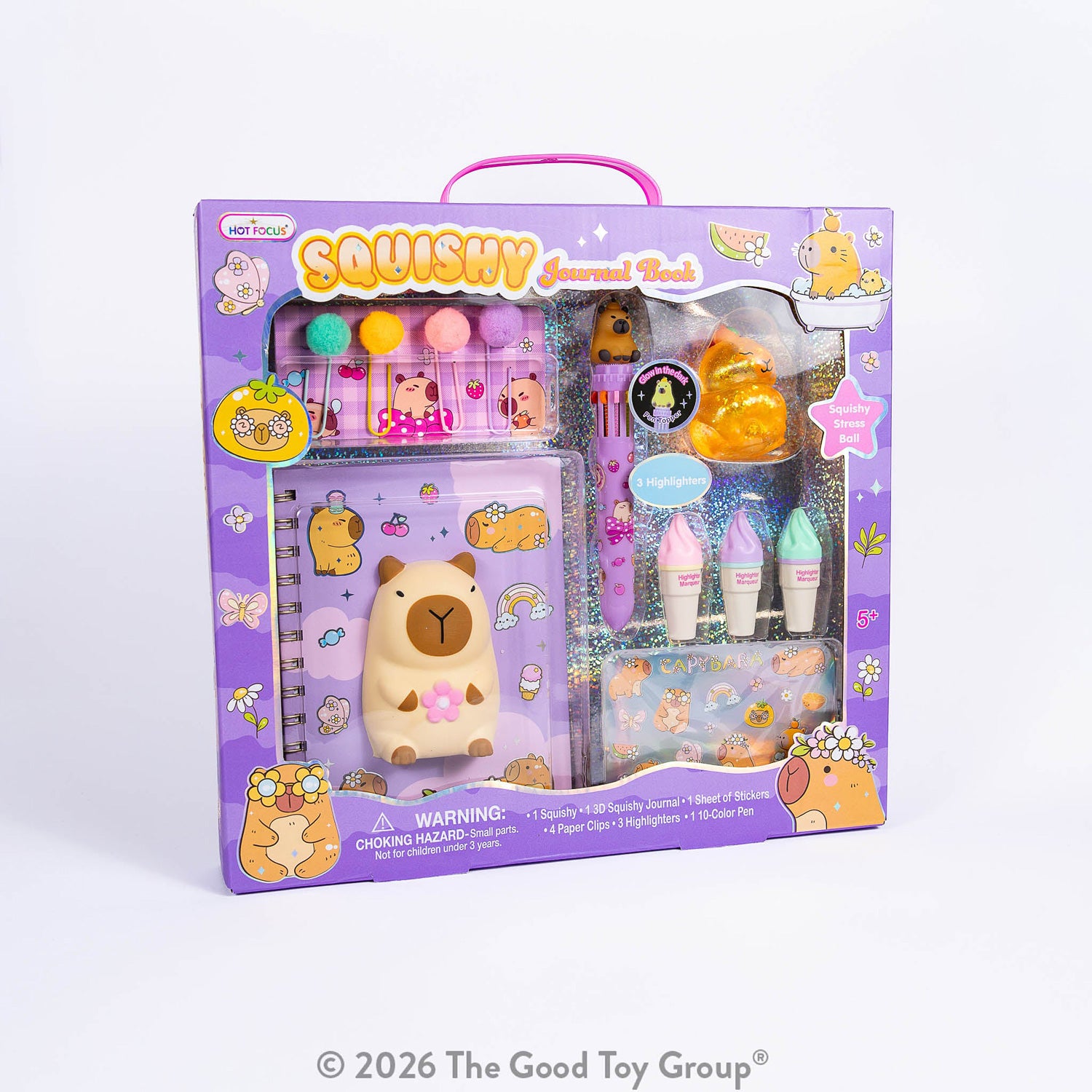 Squishy Journal Book - Capybara