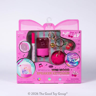 LED Wireless Mini Mood Speaker Keychain