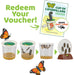 The Original Butterfly Garden Life Cycle Kit: with Prepaid Voucher