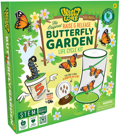 The Original Butterfly Garden Life Cycle Kit: with Prepaid Voucher