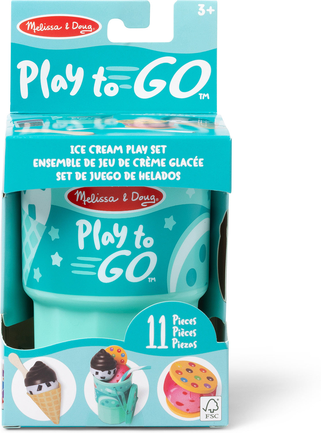 Play to Go Ice Cream Play Set