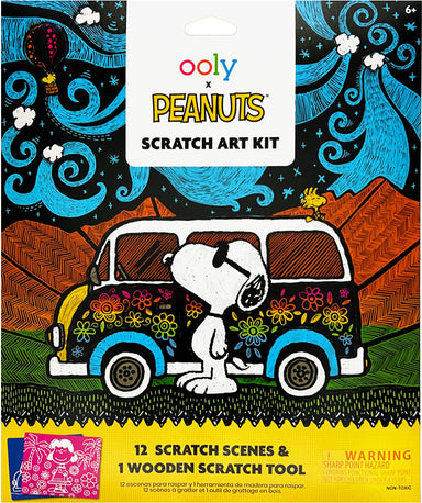 OOLY x PEANUTS Scratch Art Kit