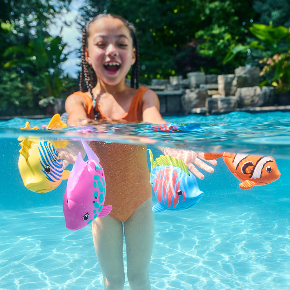 Swimways Rainbow Reef Water Activated Fish