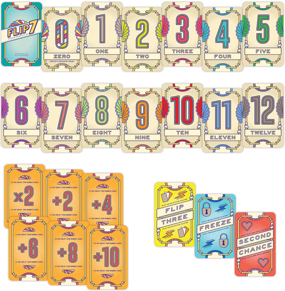 Flip 7 Card Game