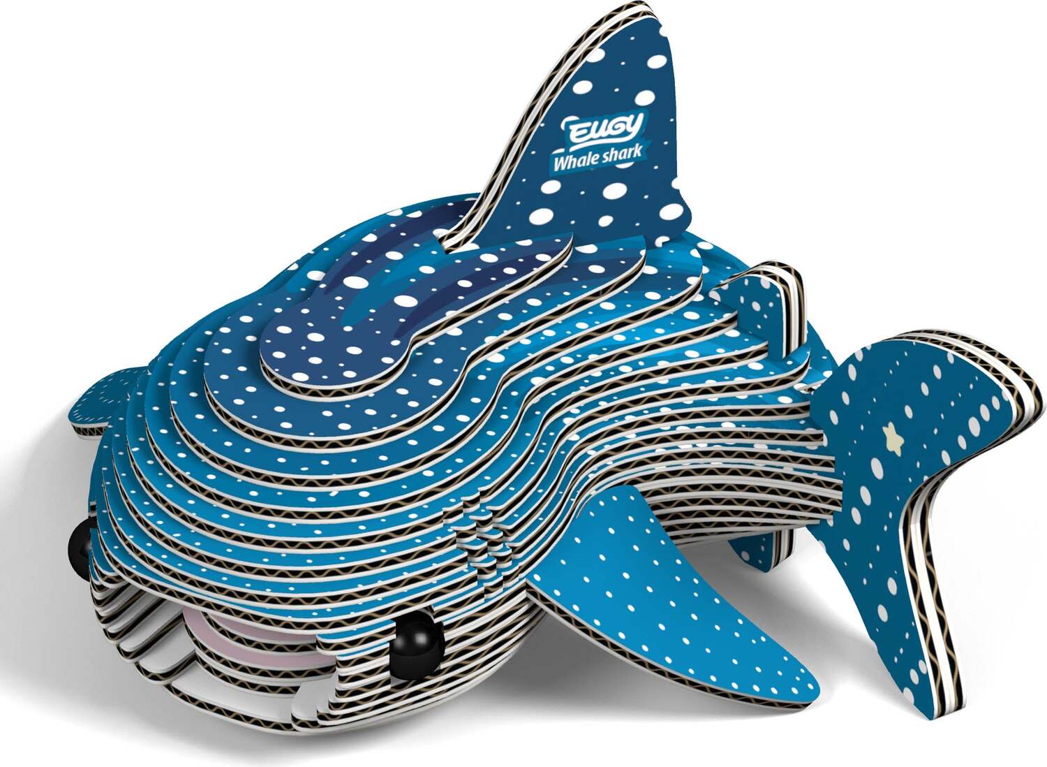 Eugy Whale Shark 3D Cardboard Model Kit