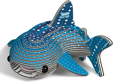 Eugy Whale Shark 3D Cardboard Model Kit
