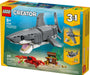 CREATOR 3 in 1 Fierce Shark with a Treasure Chest