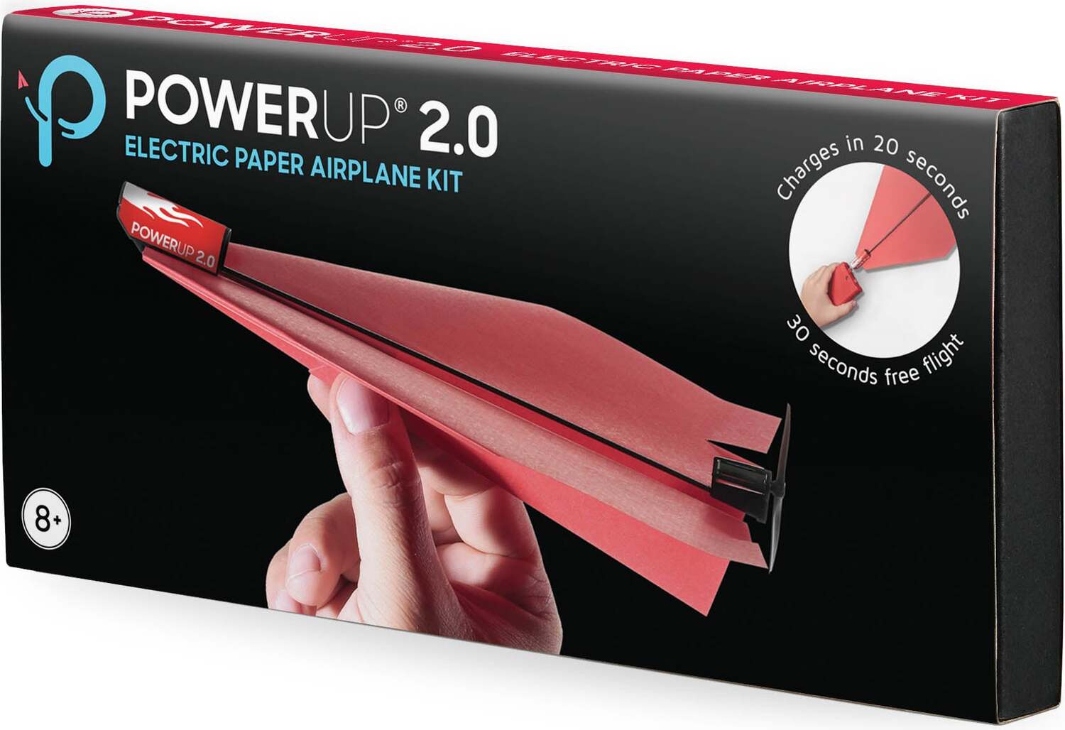 POWERUP 2.0 Electric Paper Airplane Kit - Red