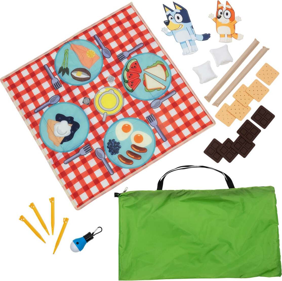 Bluey Camping Activity Fort