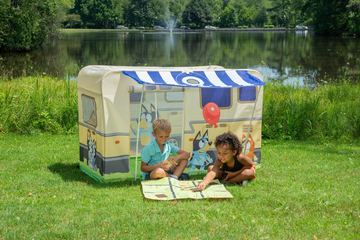 Bluey Camping Activity Fort