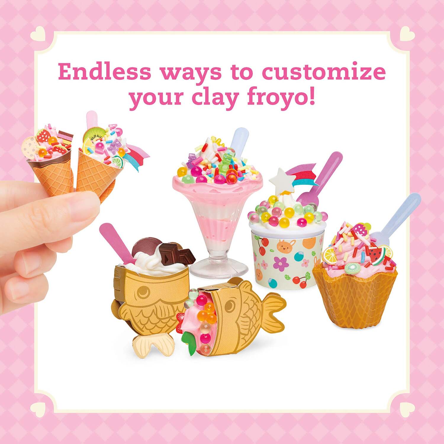 KLUTZ Whipped Clay Froyo Shop