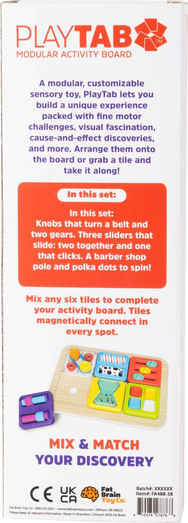 PlayTab Sensory Set Tiles (Set 5: FA488-37 | Set 6: FA488-38)