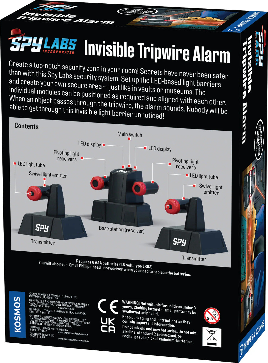 Spy Labs: Invisible Tripwire Alarm