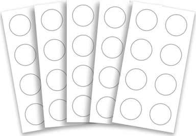 Gecko Run: Set of 5 Replacement Nano-Adhesive Pad Sheets (40 pads)