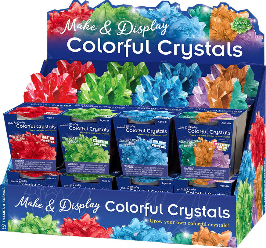 Make and Display - Colorful Crystals (assorted colors)