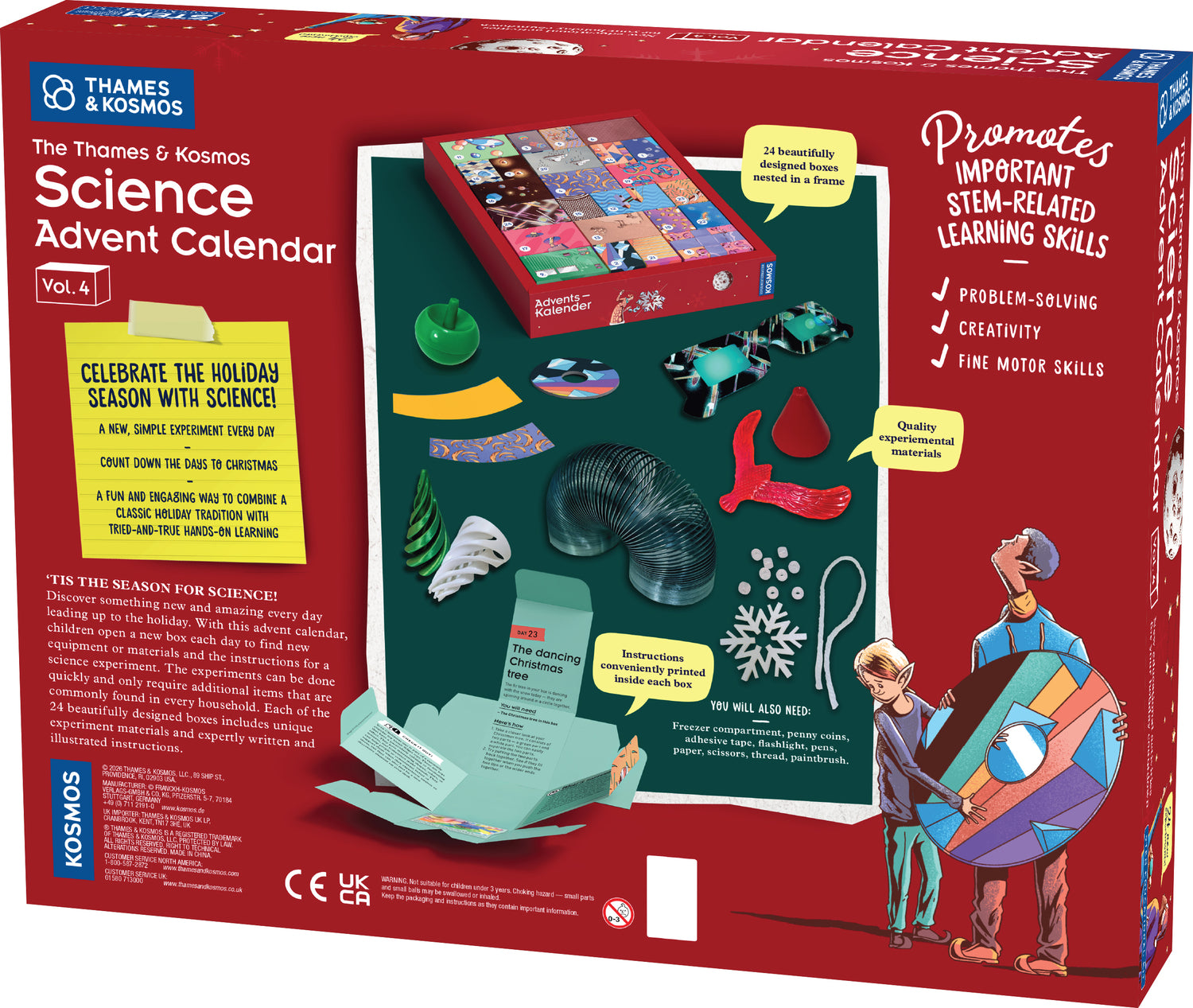 The Thames & Kosmos Science Advent Calendar Vol. 4