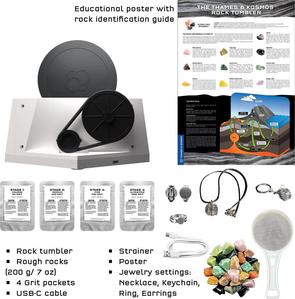 The Thames & Kosmos Rock Tumbler
