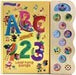ABC and 123 Learning Songs: Deluxe Sound Book Wood Module