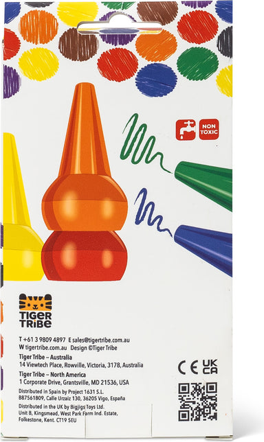 Stackable Crayons - Retro Rainbow