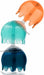 Jellies Suction Cup Bath Toy – Navy/Coral