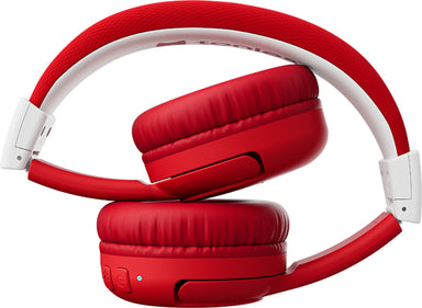 Bluetooth Headphones: Sunset Red
