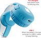 Bluetooth Headphones: Sky Blue
