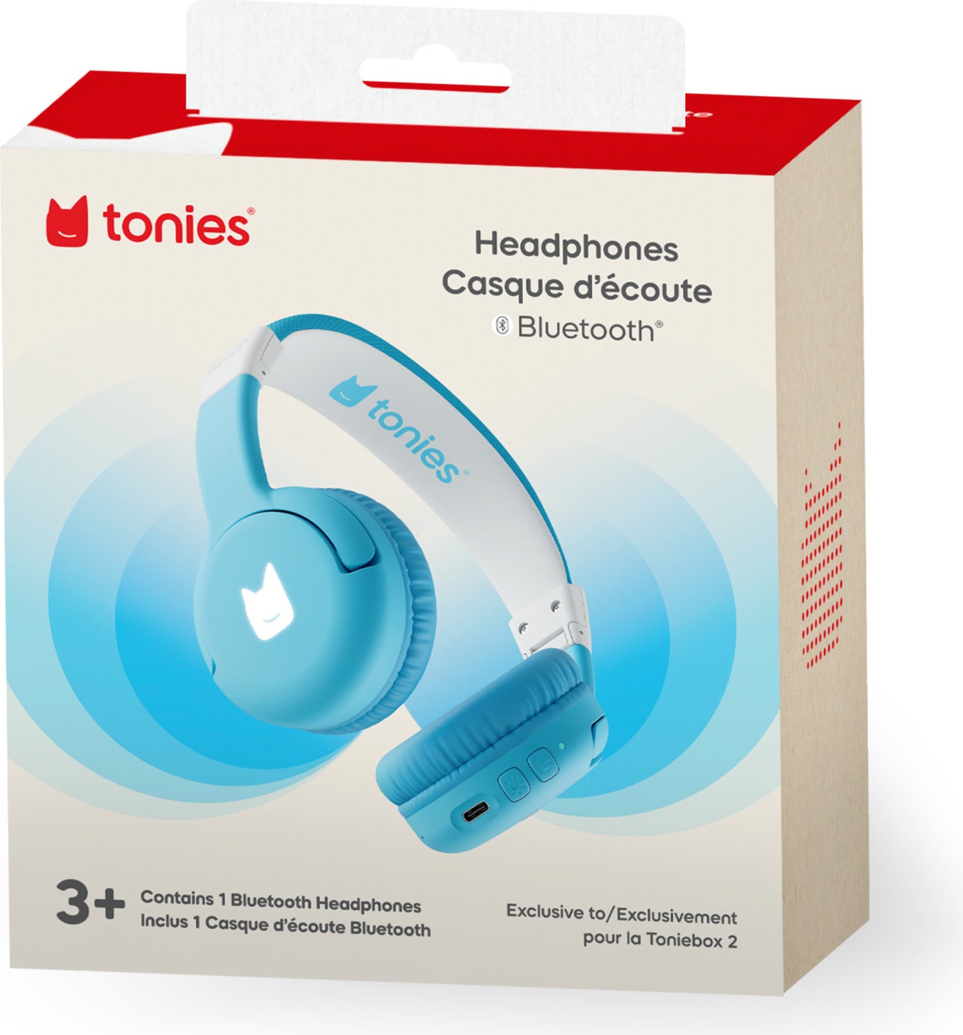 Bluetooth Headphones: Sky Blue