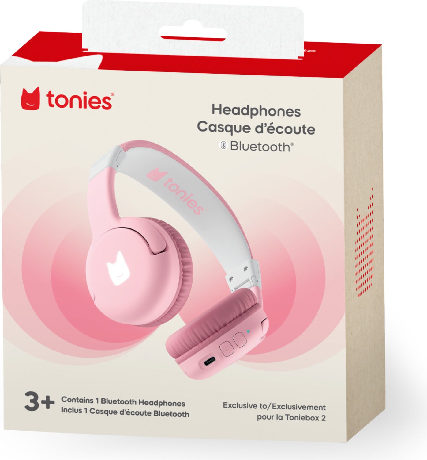 Bluetooth Headphones: Cloud Pink