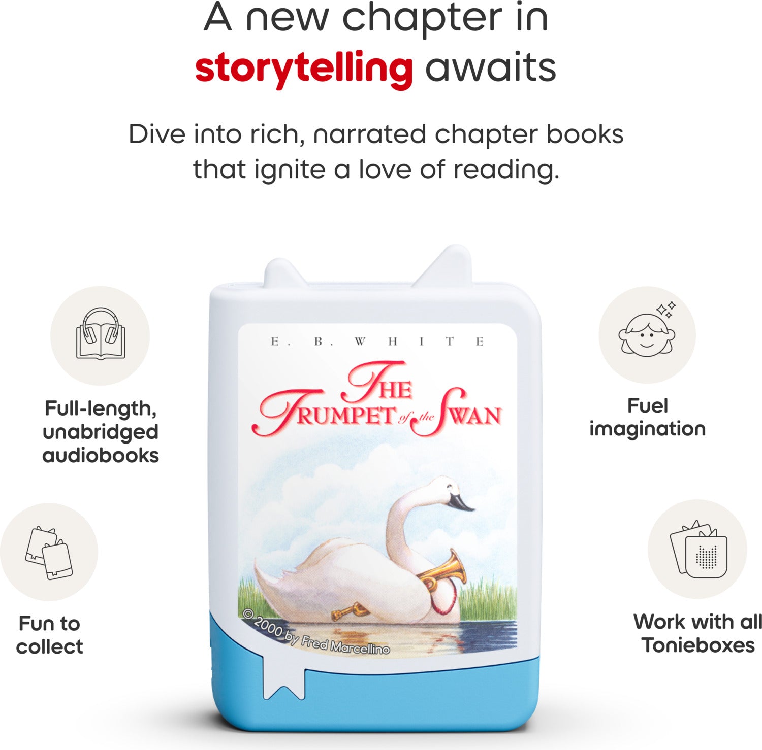 E.B. White Collection Audiobook Tonies - 4 Pack