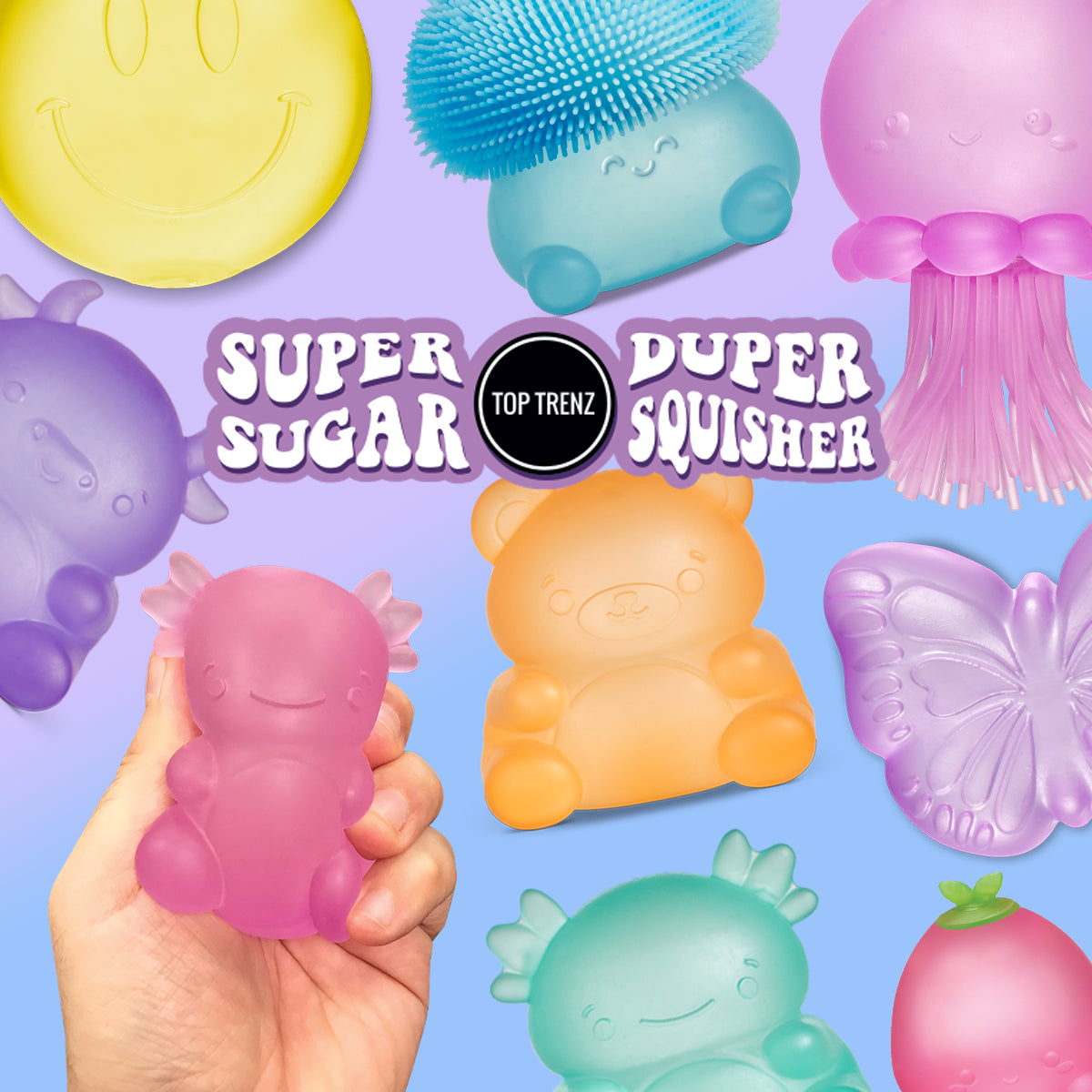 Super Duper Sugar Squisher Starter Kit - 72pcs