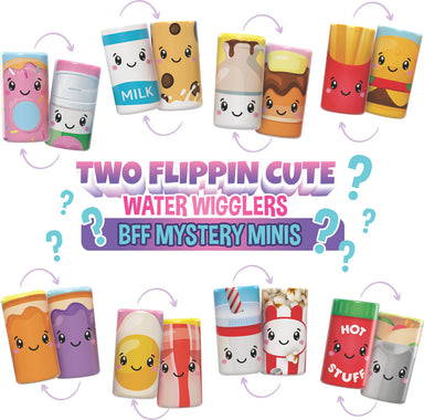 Two Flippin' Cute - Plush Reversible Water Wigglers BFF Mystery Minis