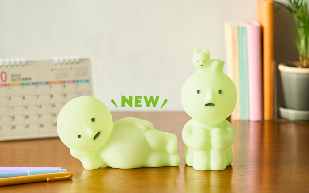 Smiski Touch Light Vol. 2 Lounging Glow-in-the-Dark Night Light